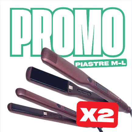 PROMO: 2x Black Star Platinum Piastra Professionale M-L