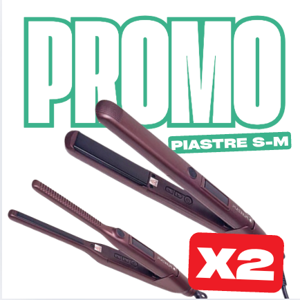 PROMO: 2x Black Star Platinum Piastra Professionale S-M