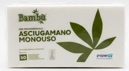 ASCIUGAMANO BAMBU 50 PZ