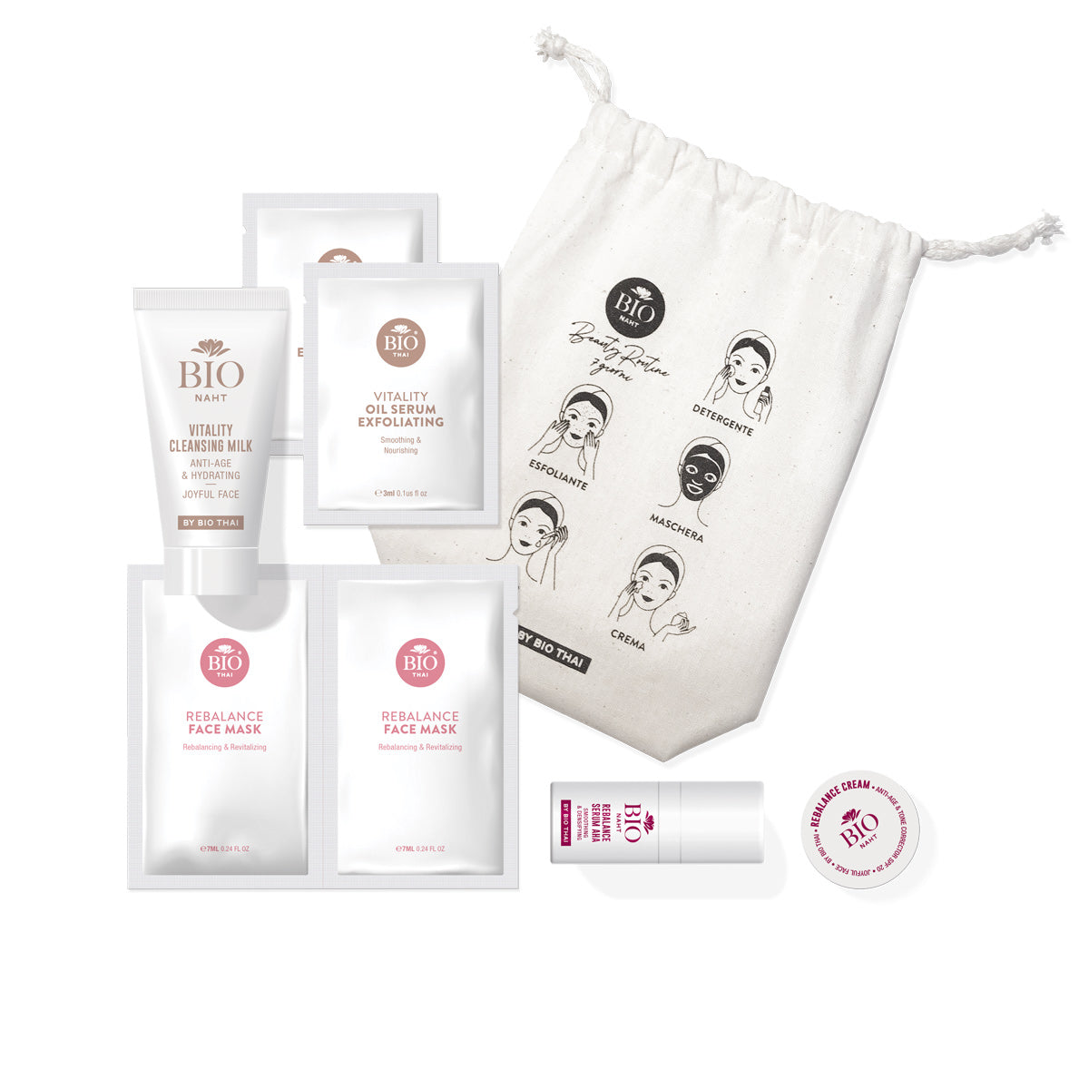 BIO THAI REBALANCE DISCROMIA KIT BEAUTY ROUTINE 7GG