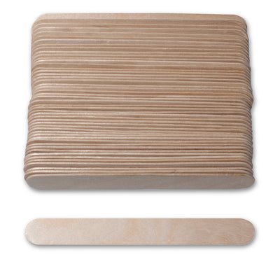 Spatules en bois Black Star 100 pièces