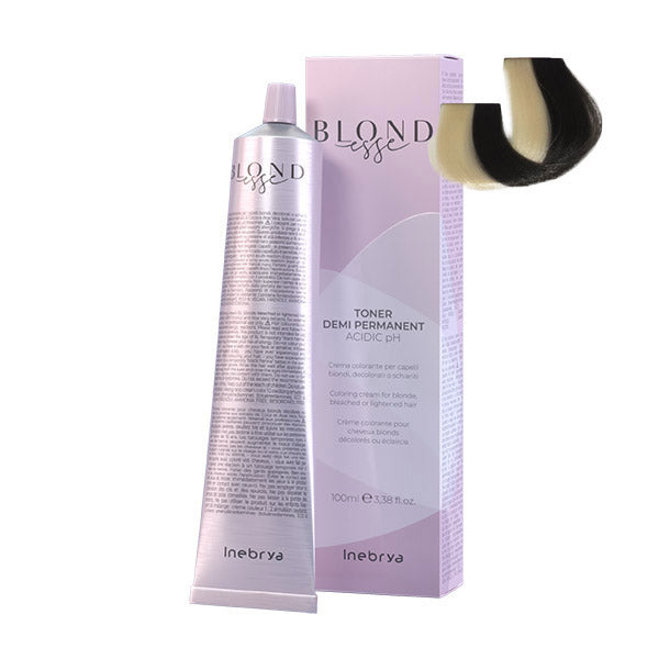 Inebrya Blondesse Toner Demi Permanent 01 Metallic Mystic Black Pearl 100ml