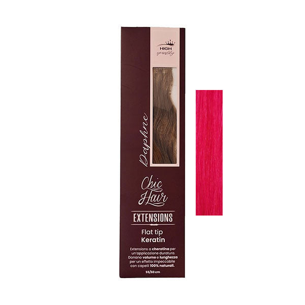 CHIC HAIR EXTENSIONS -HOT PINK