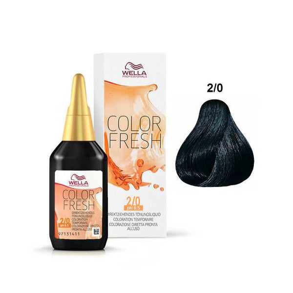 Wella Color Fresh 2/0 Nero 75ml