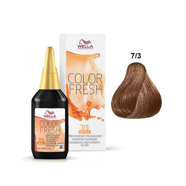 Wella Color Fresh 7/3 Biondo Medio Dorato 75ml