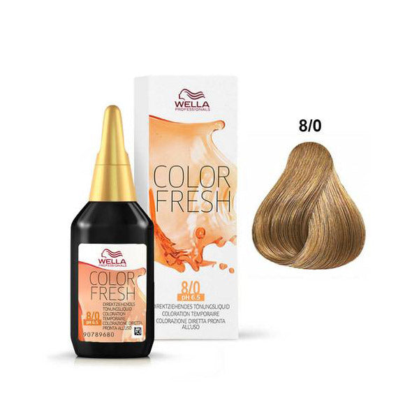 Wella Color Fresh 8/0 Biondo Chiaro 75ml