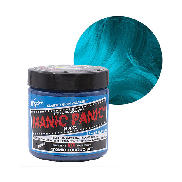 Manic Panic Colorazione Semipermanente Atomic Turquoise Neon 118ml