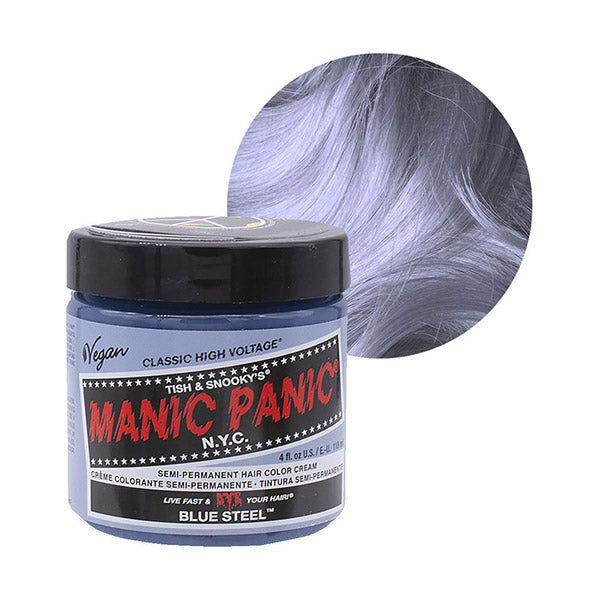 Manic Panic Colorazione Semipermanente Blue Steel Silvertones 118ml