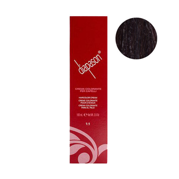 Diapason Crema Colorante Per Capelli 3/85 Castano Scuro Violetto 100ml