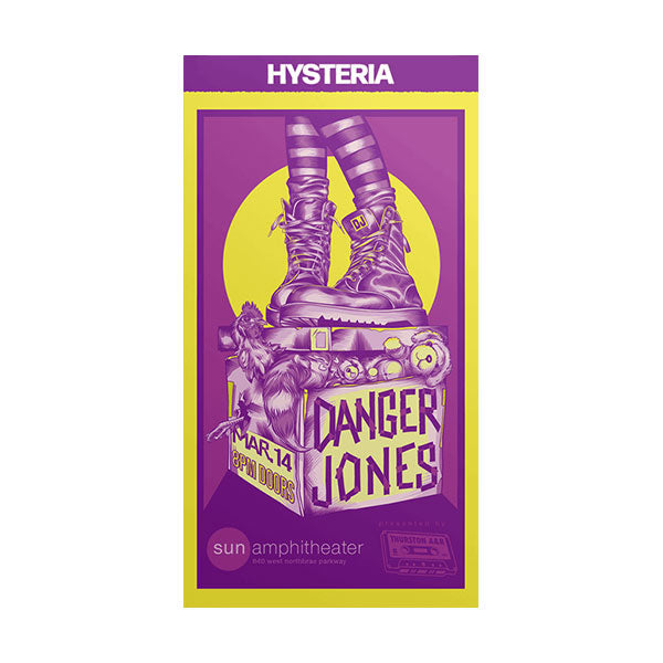 DANGER JONES SEMI-PERM. 118ml HISTERA- BERRY