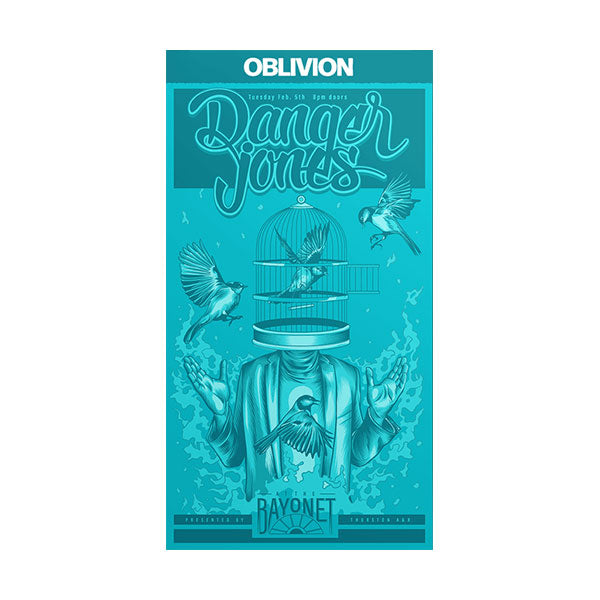 DANGER JONES SEMI-PERM. 118ml OBLIVION - VERDE ACQUA