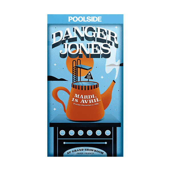 DANGER JONES SEMI-PERM. 118ml POOLSIDE-AZZURRO