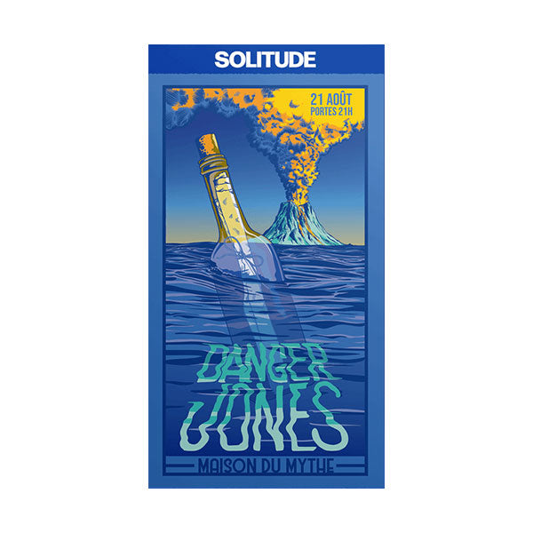 DANGER JONES SEMI-PERM. 118ml SOLITUDE - BLU