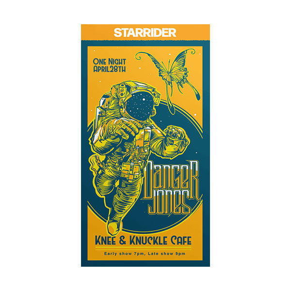 DANGER JONES SEMI-PERM. 118ml STARRIDER - GIALLO