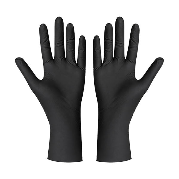 GUANTI NITRILE NERO GUANTO L