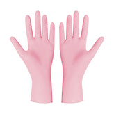 GUANTI NITRILE ROSA M