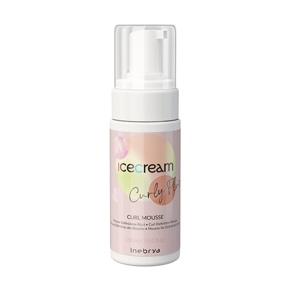 Inebrya Ice Cream Curly Plus Curl Mousse 200ml