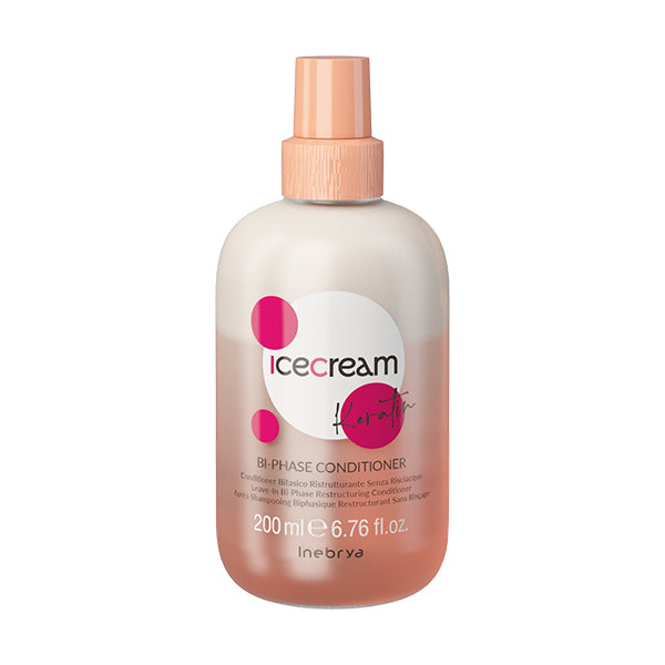 Inebrya Ice Cream Keratin Bi-Phase Conditioner 200ml