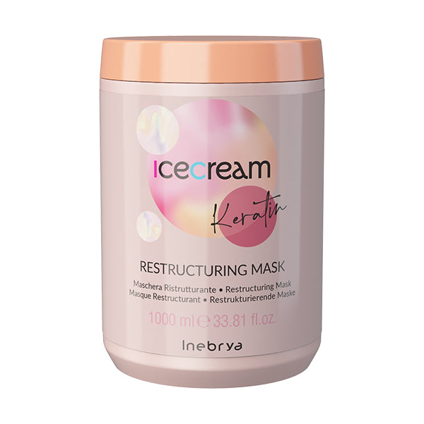 Inebrya Ice Cream Keratin Restructuring Mask 1000ml