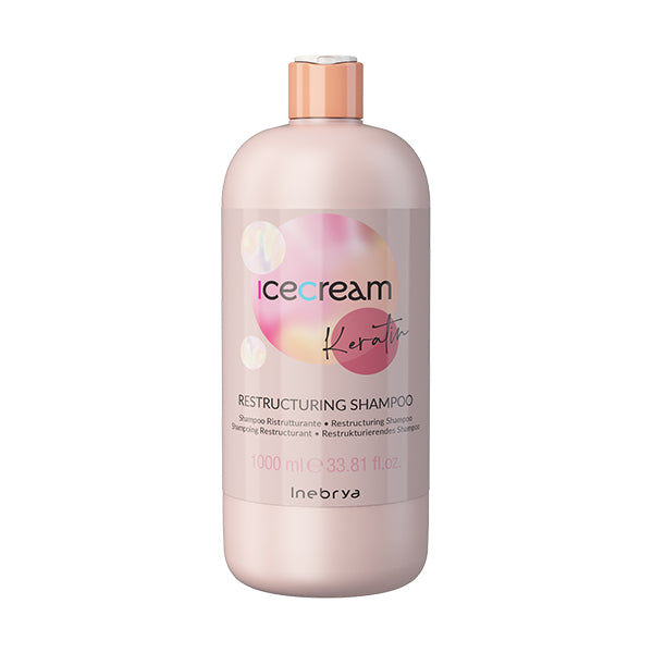 Inebrya Ice Cream Keratin Restructuring Shampoo 1000ml