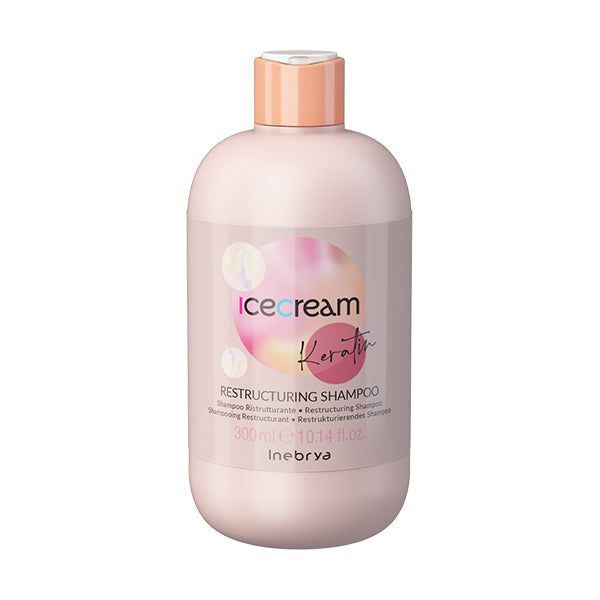 Inebrya Ice Cream Keratin Restructuring Shampoo 300ml