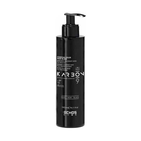 Echosline Karbon 9 Charcoal Color Mask Black 240ml