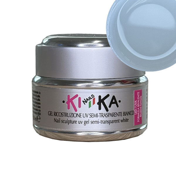 KIKA NAIL'S GEL UV GEL SEMI-BIANCO