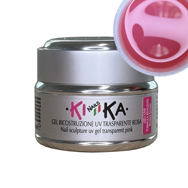KIKA NAIL'S GEL UV GEL TRASPARENTE ROSA