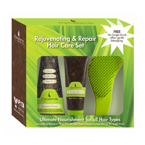 Kit Macadamia Natural Oil Rejuvenating E Repair Hair Care