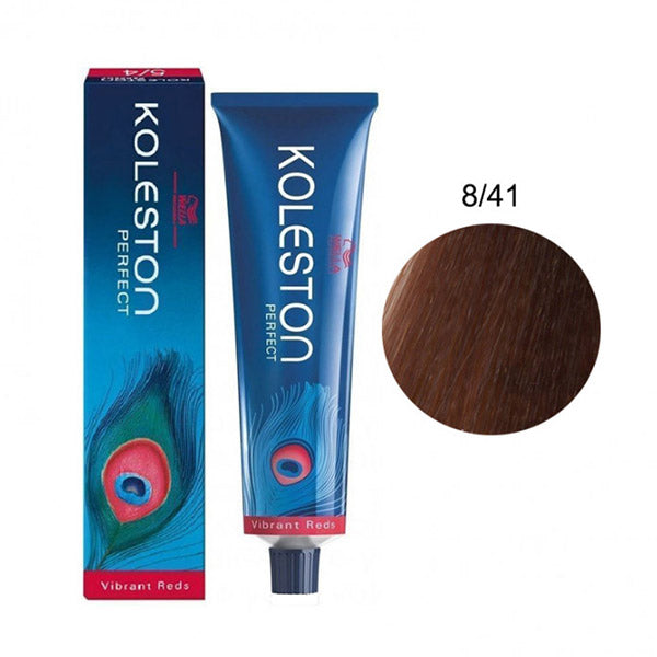 Wella Koleston Perfect 8/41 Biondo Chiaro Rame Cenere 60ml