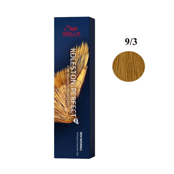 Wella Koleston Perfect ME+ 9/3 Biondo Chiarissimo Dorato 60ml