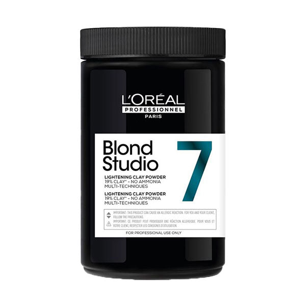 O.DECOLORANTE STUDIO BLOND CLAY POWDER UP 7 TONI 500 gr