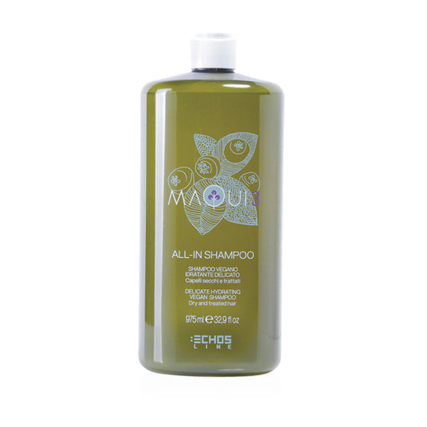 Echosline Maqui 3 All-in Shampoo Vegano Idratante Delicato 975ml