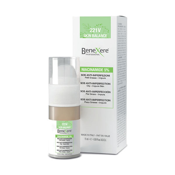 BENEXERE SKIN BALANCE NIACINAMIDE SOS A/INPERFEZIONI 15ml 221V