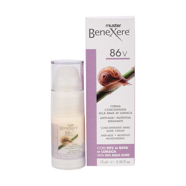 Muster Benexere 86V Crema Concentrata Alla Bava Di Lumaca 15ml