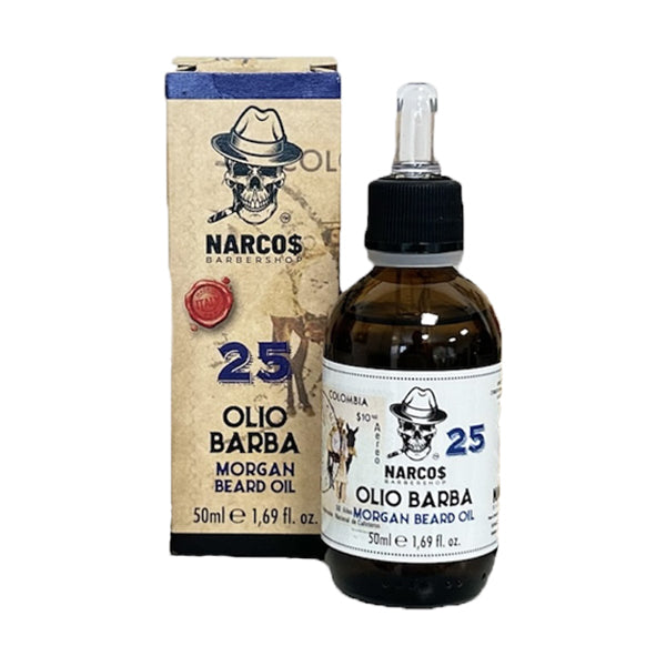 Narcos 25 Beard Oil Morgan 50ml