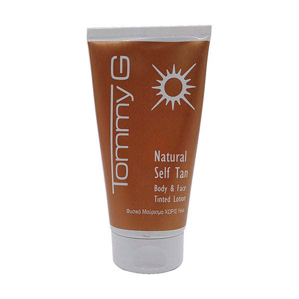 Tommy G Natural Self Tan Body E Face Tinted Lotion 150ml