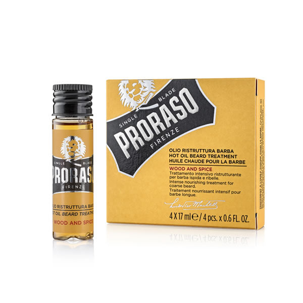 Proraso Olio Caldo Da Barba (Fiale) 4x17ml