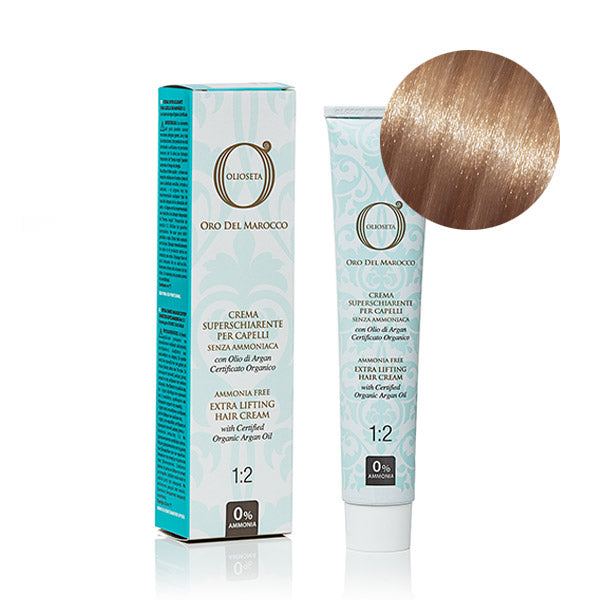 Olioseta Oro Del Marocco Crema Superschiarente Per Capelli 11.01 Mega Biondo Naturale Cenere 100ml