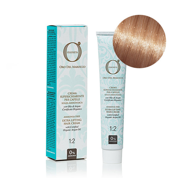 Olioseta Oro Del Marocco Crema Superschiarente Per Capelli 11.03 Mega Biondo Naturale Dorato 100ml