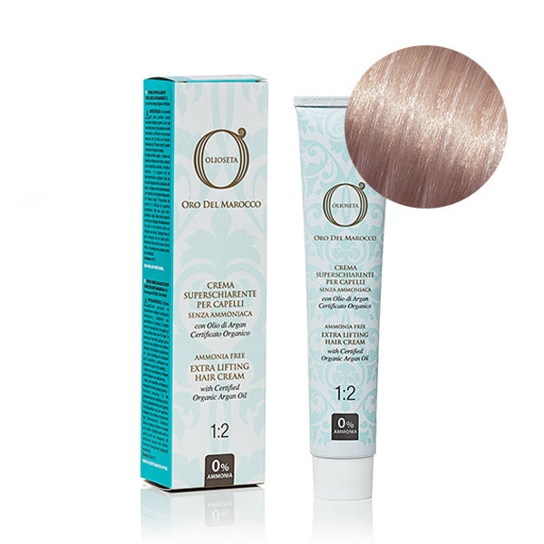 Olioseta Oro Del Marocco Crema Superschiarente Per Capelli 11.31 Mega Biondo Beige 100ml