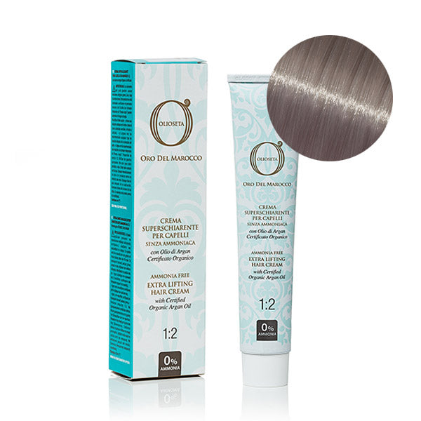 Olioseta Oro Del Marocco Crema Superschiarente Per Capelli Argento Shine 100ml