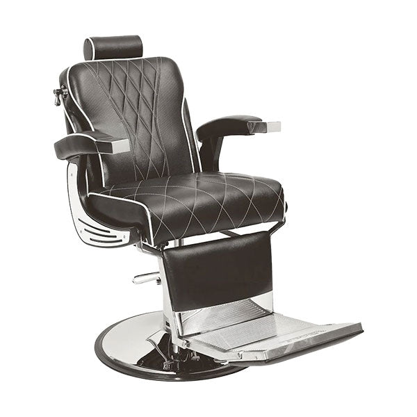 BARBURYS SEDIA DA BARBIERE MALONE NERA