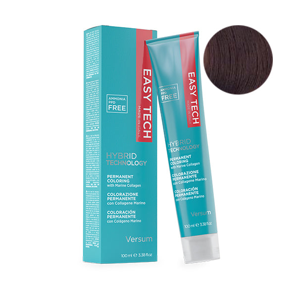 Versum Easy Tech Color Ammonia Free 4.14 Chocolate Brown 100ml