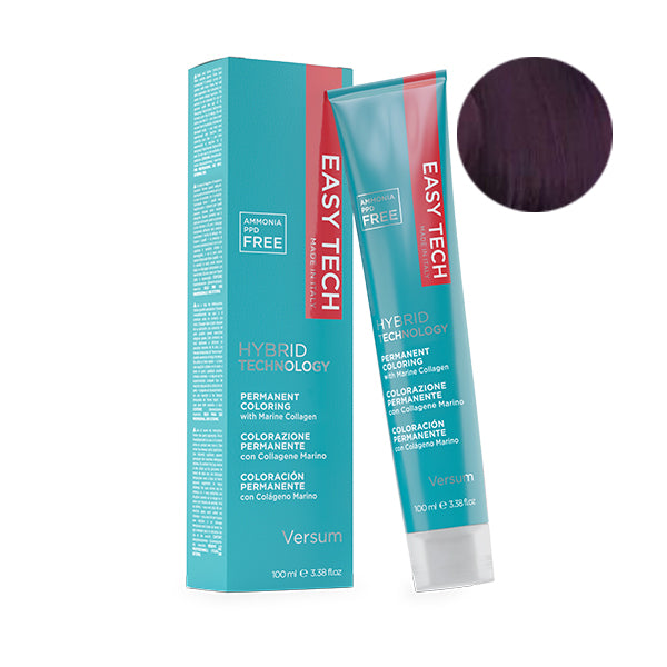 Versum Easy Tech Color Ammonia Free 5.2 Light Violet Brown 100ml