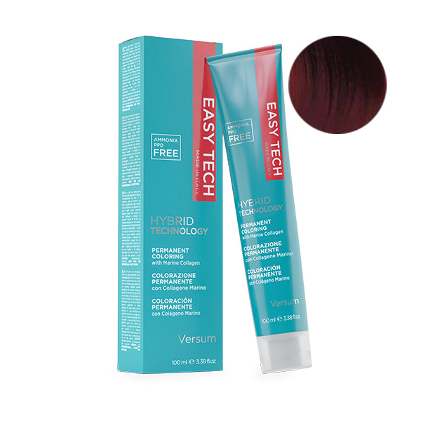 Versum Easy Tech Color Ammonia Free 5.6 Light Red Brown 100ml