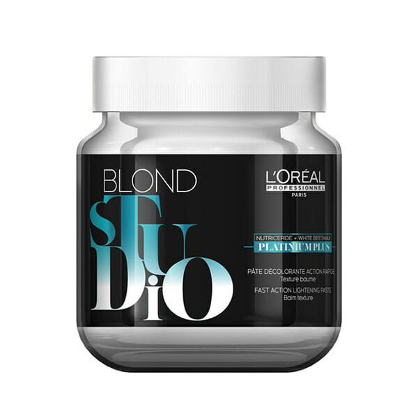 blond studio platinum pasta decolorante azione rapida 500ml l oreal