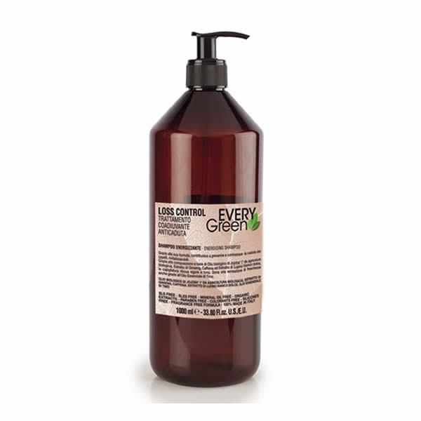 shampoo energizzante trattamento coaudiuvante anticaduta 1000ml everygreen