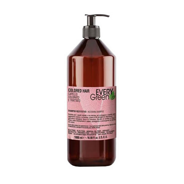shampoo restitutivo capello colorato e trattato 1000ml everygreen