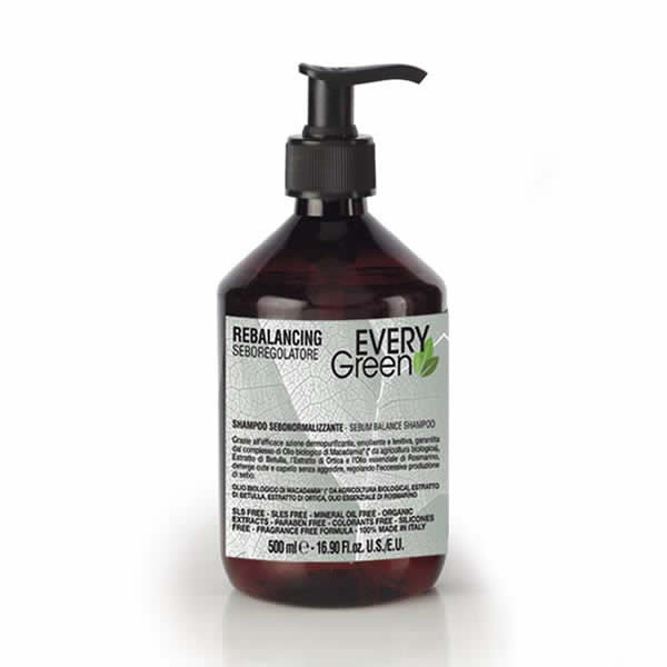shampoo seboregolatore 500ml everygreen